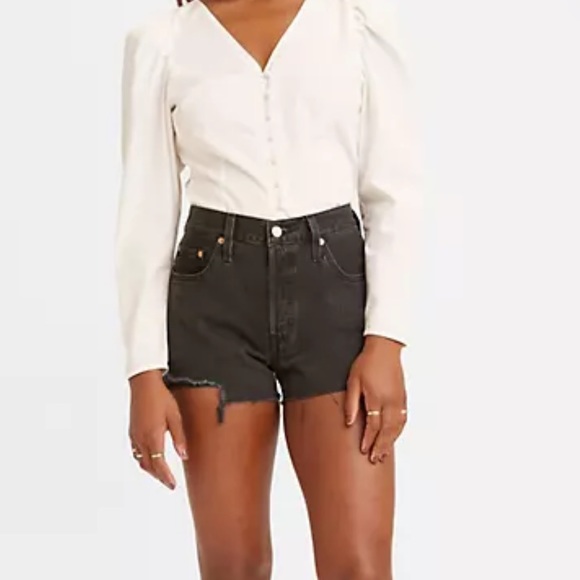 Levi's Pants - Levi’s 501 Mid Rise Black